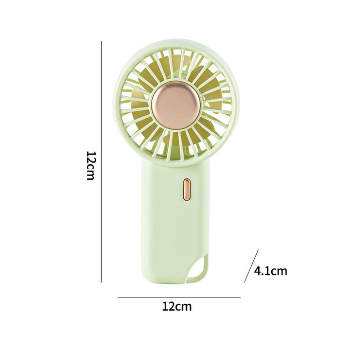Ladies portable hand fan with ergonomic design and USB charging Kalsten