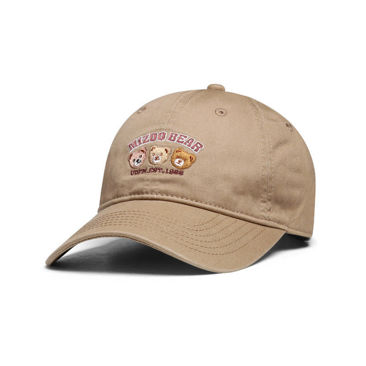 Women's playful cotton cap with embroidered animal design Brehn