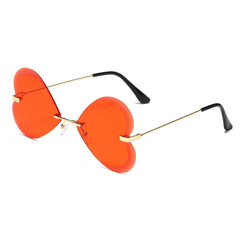 Women's Heart-Shaped Sunglasses in Trendy Design Kalsten