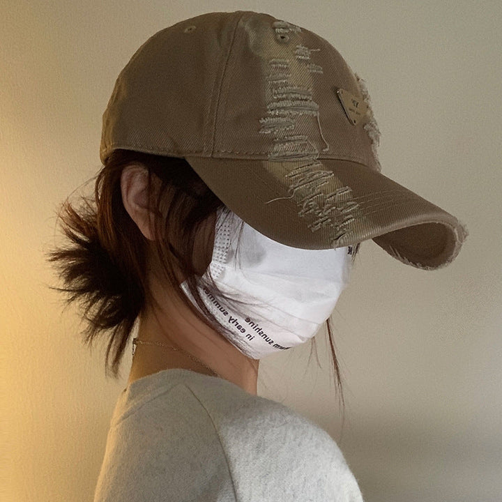 Women's Distressed Denim Baseball Cap Kalsten 1784084082