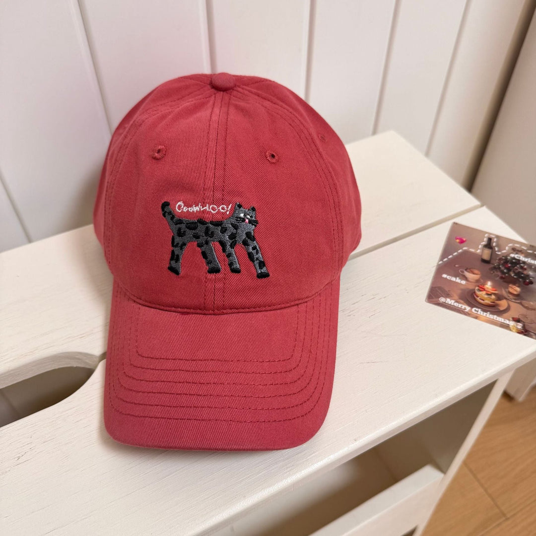 Women's Cute Graphic Embroidered Baseball Cap Kalsten