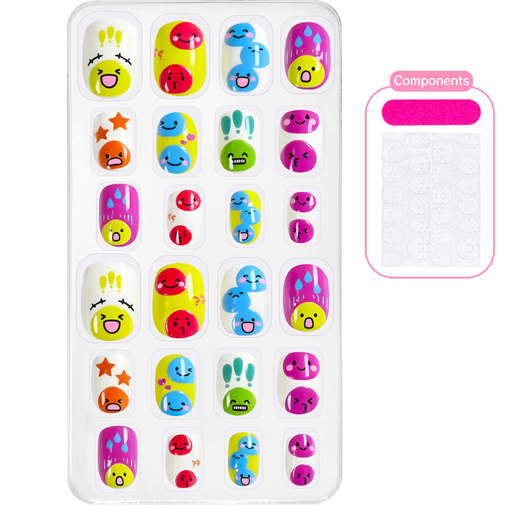 Themed Summer Beach Nail Art Press-On Nails Kalsten