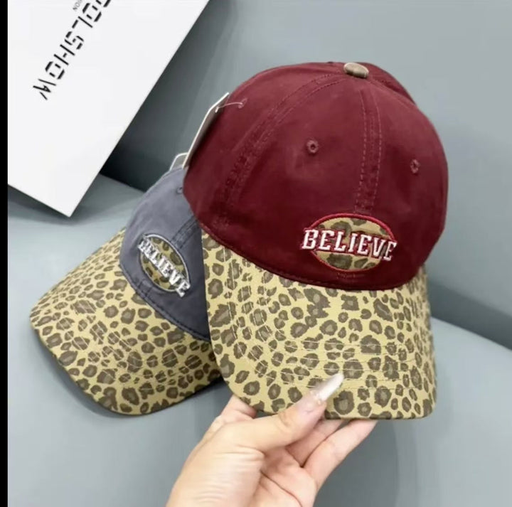 Women's Casual Leopard Print Baseball Cap Kalsten