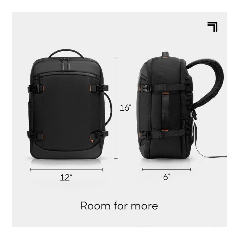 Multifunctional backpack with ergonomic design and multiple storage compartments Kalsten
