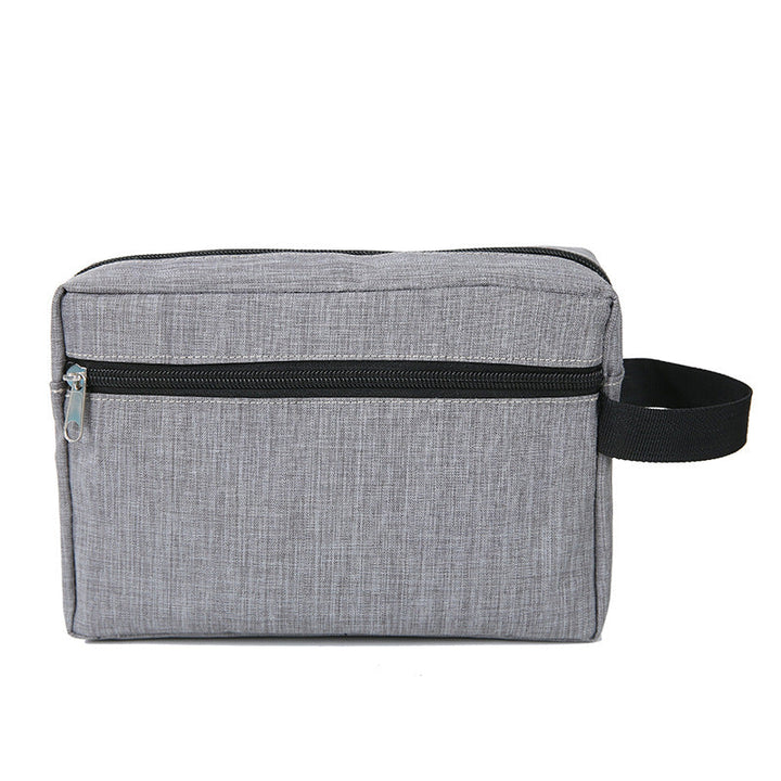 Practical cosmetic bag with two zippers Kalsten