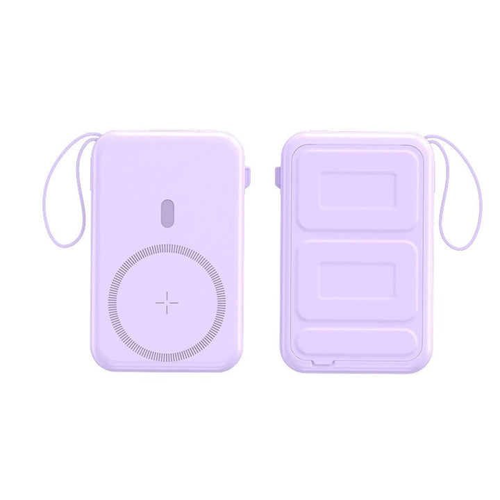 Portable Wireless Powerbank with Integrated Charging Pad Kalsten