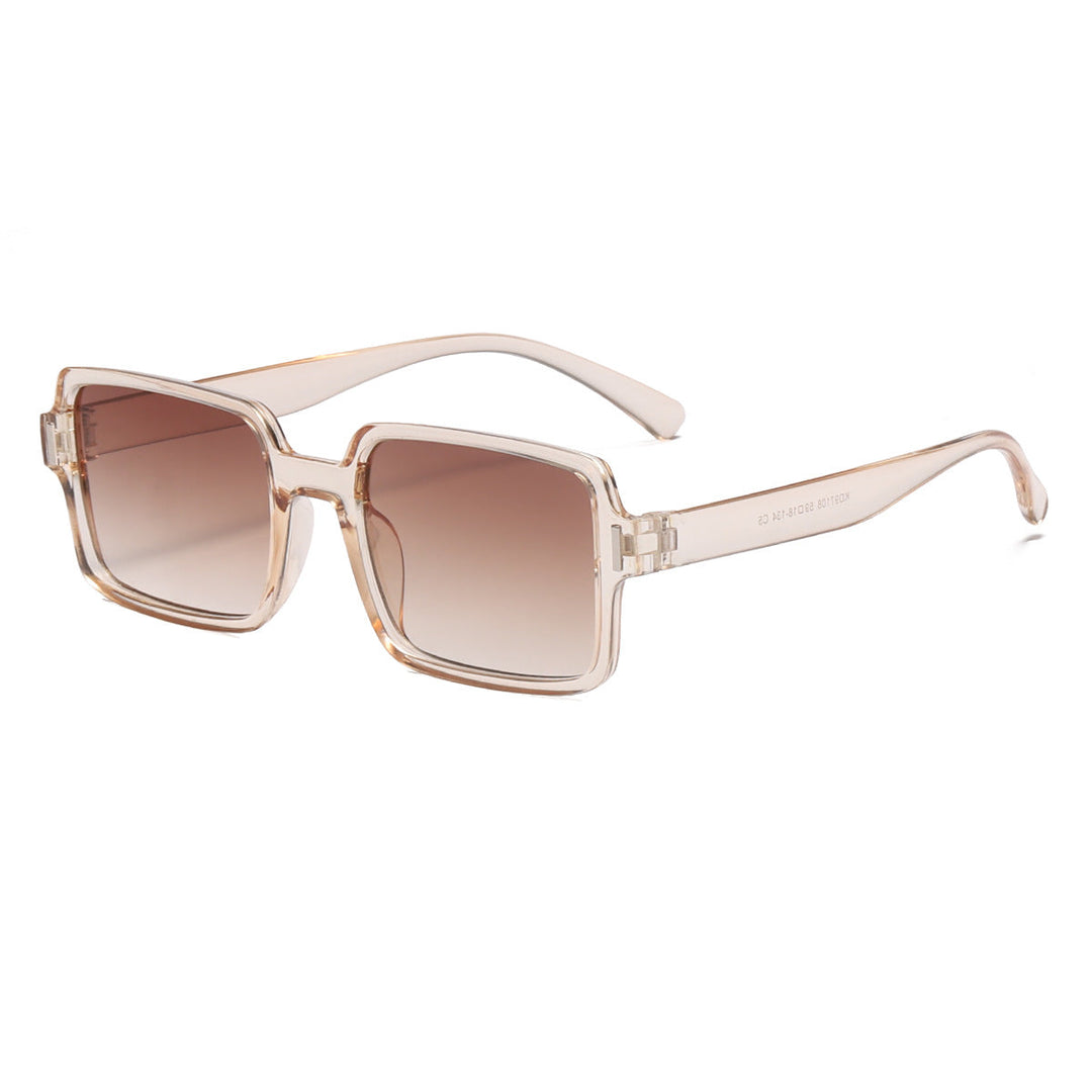 Women's square sunglasses in elegant leopard print Kalsten