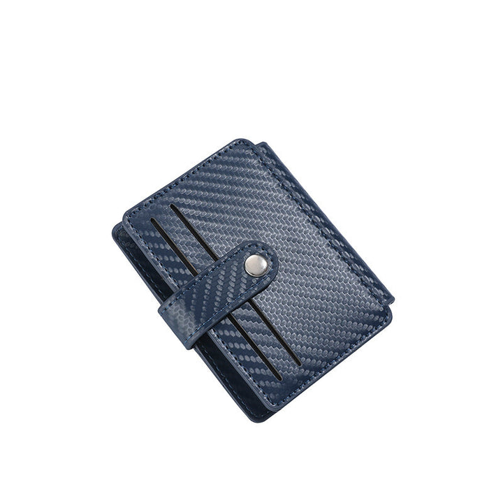 Carbon Fiber Textured Compact Wallet Kalsten