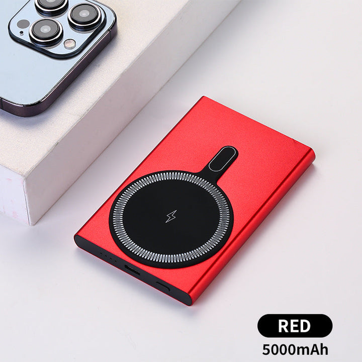 Portable Magnetic Power Bank with Fast Inductive Charger Kalsten