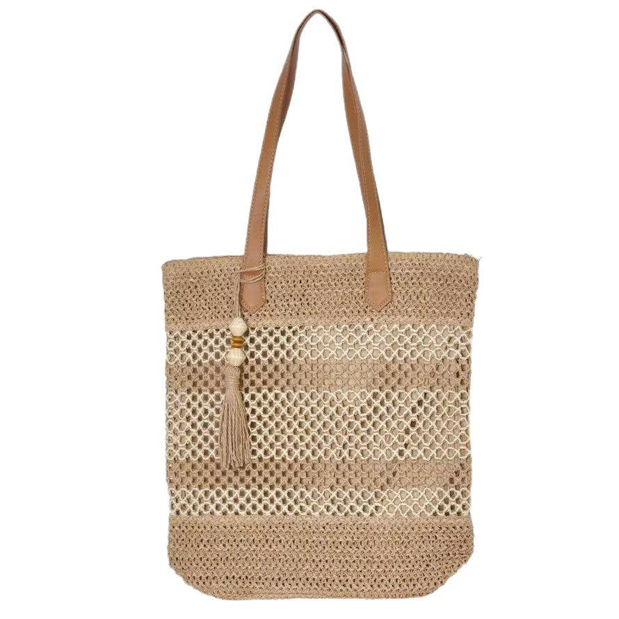 Handmade net beach bag Kalsten