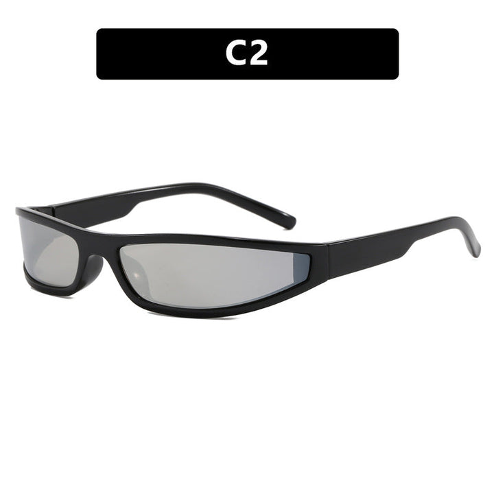 Women's sporty sunglasses with flat, aerodynamic design and UV protection Kalsten