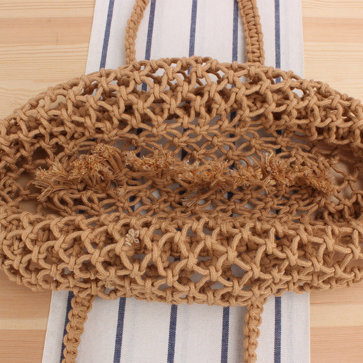Multifunctional Macrame Tote Bag Kalsten
