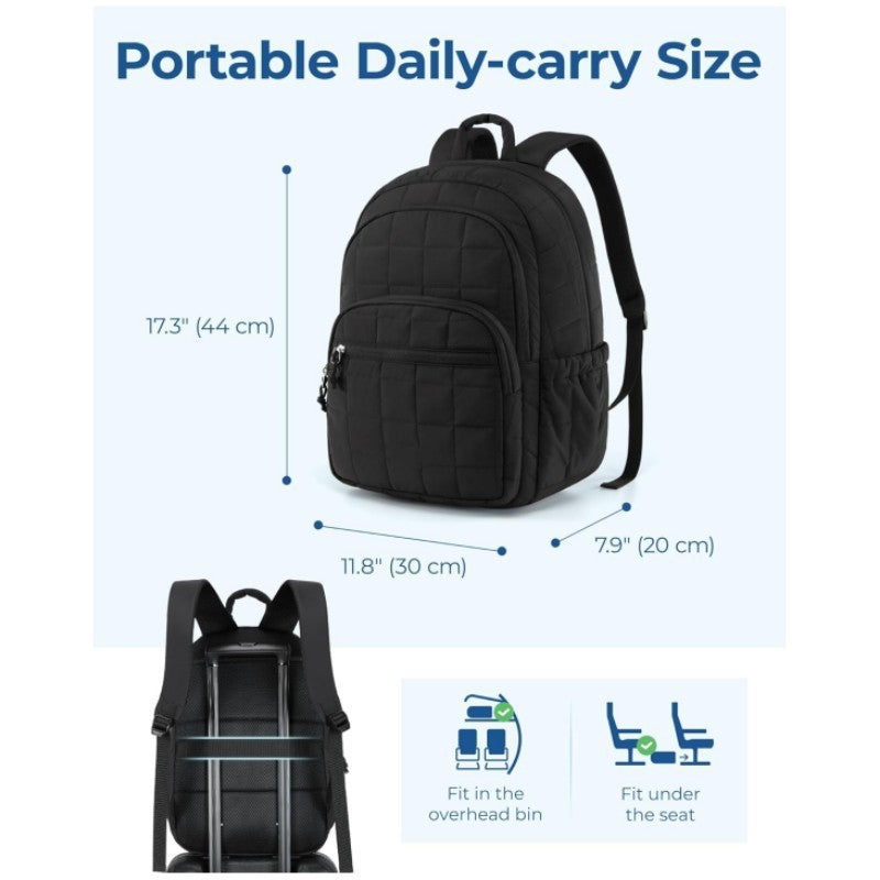 Unisex spacious backpack with insulated compartments and ergonomic carrying system Kalsten