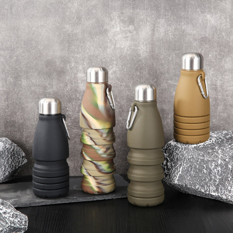 Women collapsible silicone water bottle Kalsten