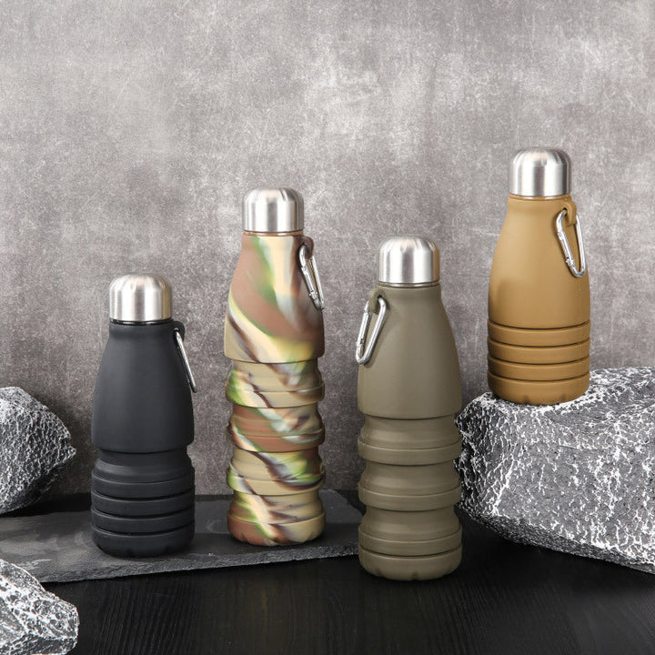 Women collapsible silicone water bottle Kalsten