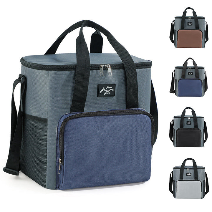 Women's insulated cooler bag with practical stowable carrying strap Kalsten