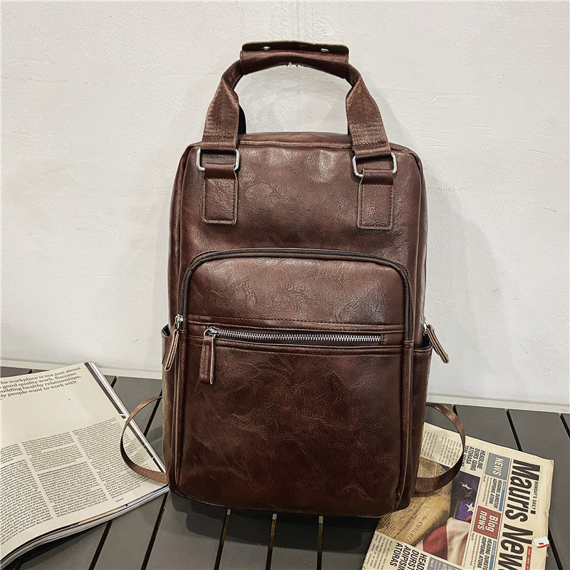 Elegant Backpack Made of High-Quality Leather Kalsten