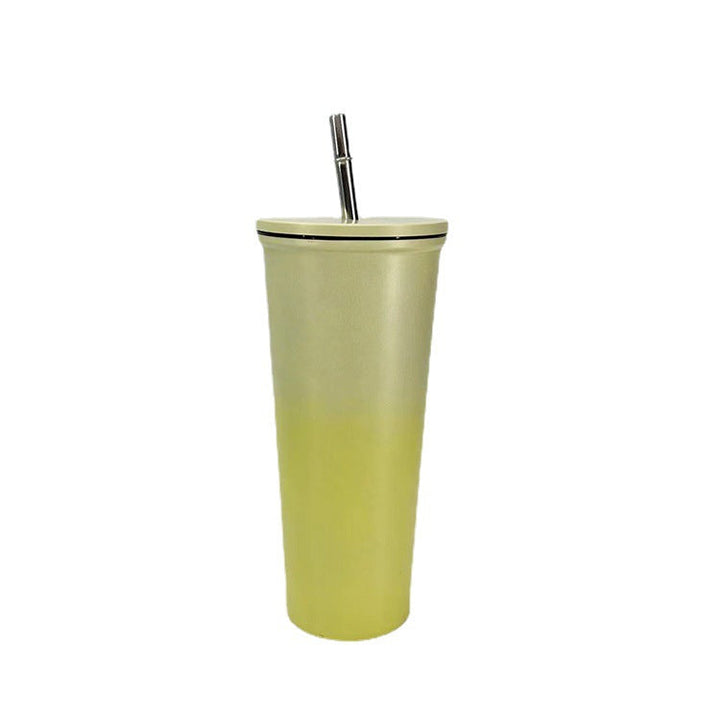 Ladies Drinking Cup with Stainless Steel Straw Kalsten