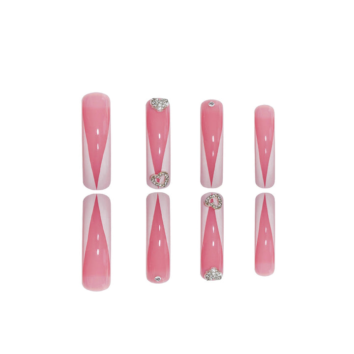 Elegant Sculpted Press-On Nail Set Kalsten