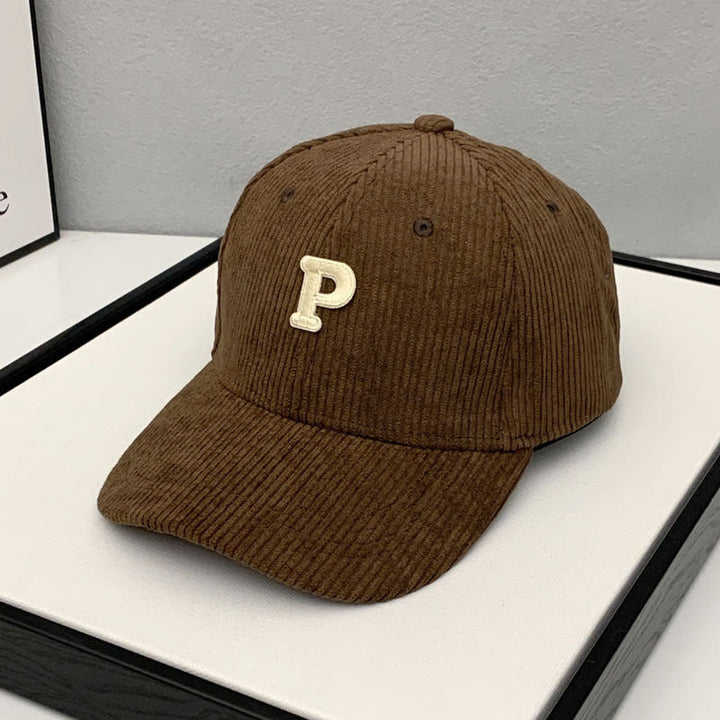 Women's Corduroy Adjustable Baseball Cap Kalsten