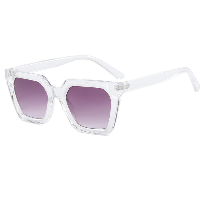 Women's modern designer sunglasses with transparent frame Kalsten