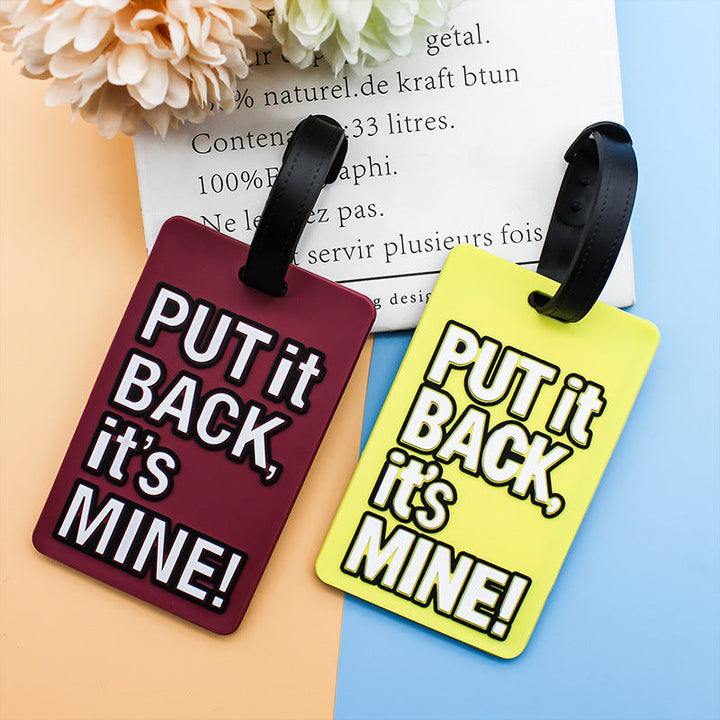 Unisex Fun Travel Identification Luggage Tag Kalsten