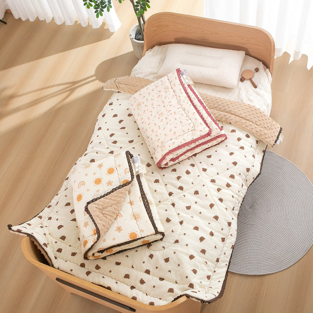 Women’s bedspread with high-quality floral design Kalsten