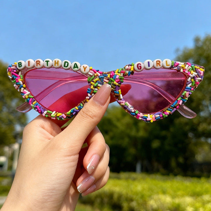 Fun-Themed Cat-Eye Sunglasses Kalsten