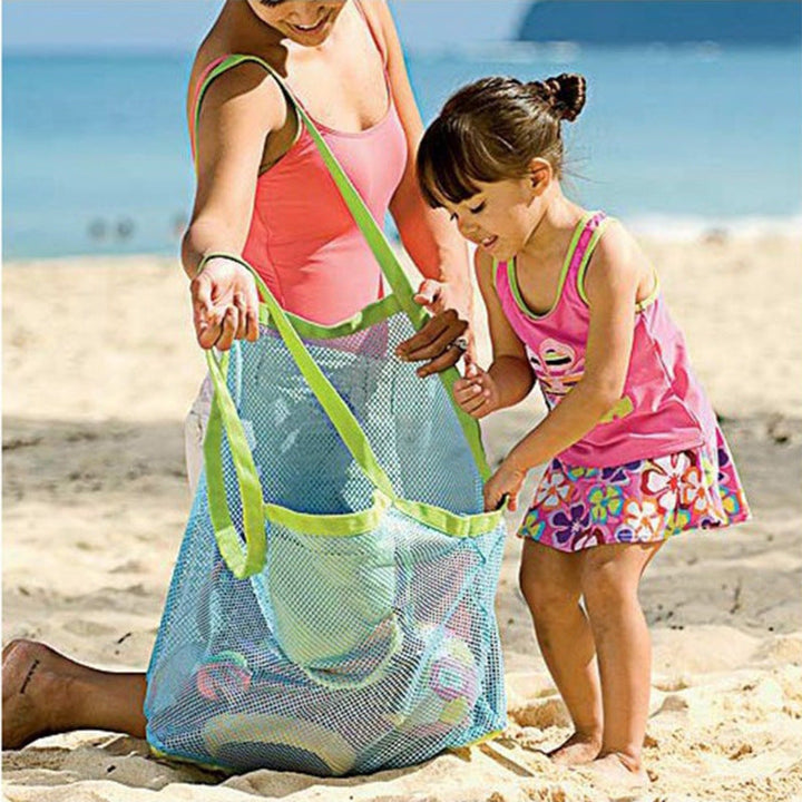 Practical Cross-Body Tote Bag Made of Mesh Material Kalsten