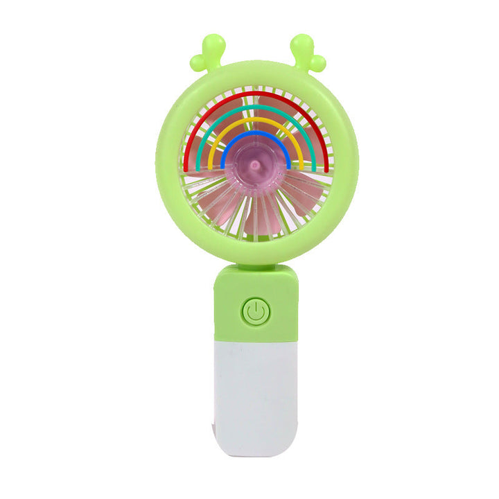 Unisex Portable Hand Fan with Colorful LED Light Effects Kalsten