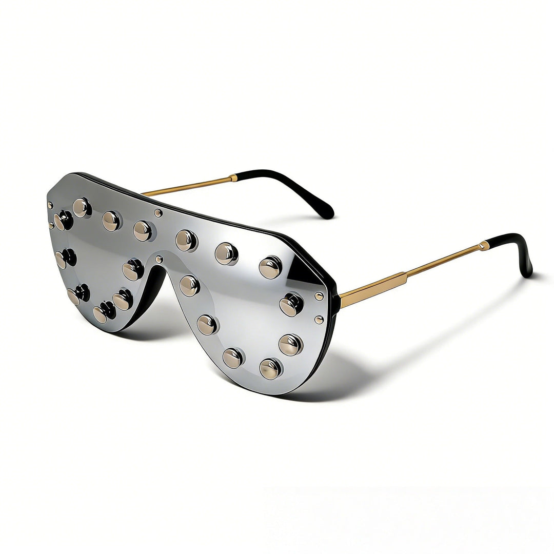 Ladies trendy sunglasses with striking metal elements Kalsten
