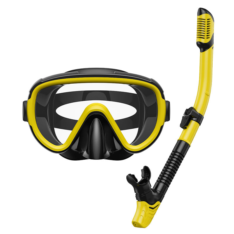 Premium dive mask with anti-fog function and flexible breathing tube Kalsten