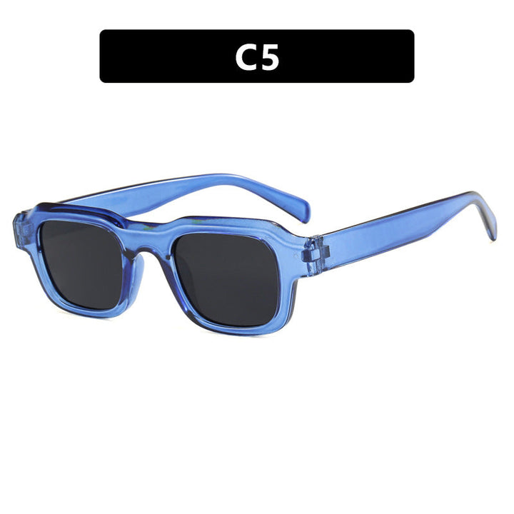 Women's modern square sunglasses with protective polycarbonate frame Kalsten