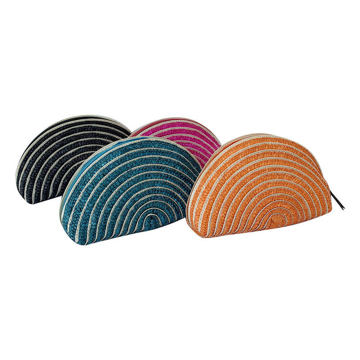 Cosmetic bag in elegant half-moon design Kalsten