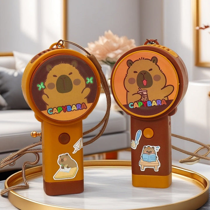 Women Portable Mini Fan with Cute Animal Design Kalsten