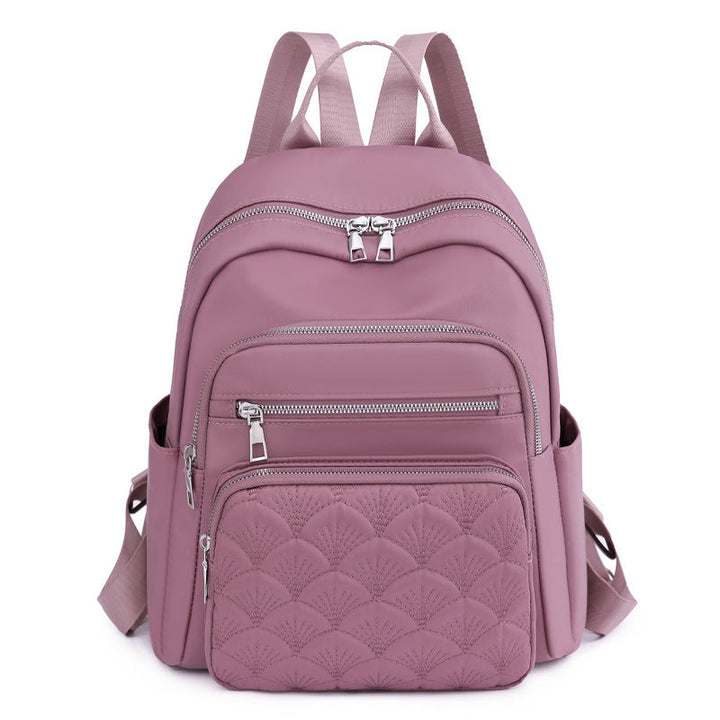 Quilted Multi-Pocket Backpack Kalsten