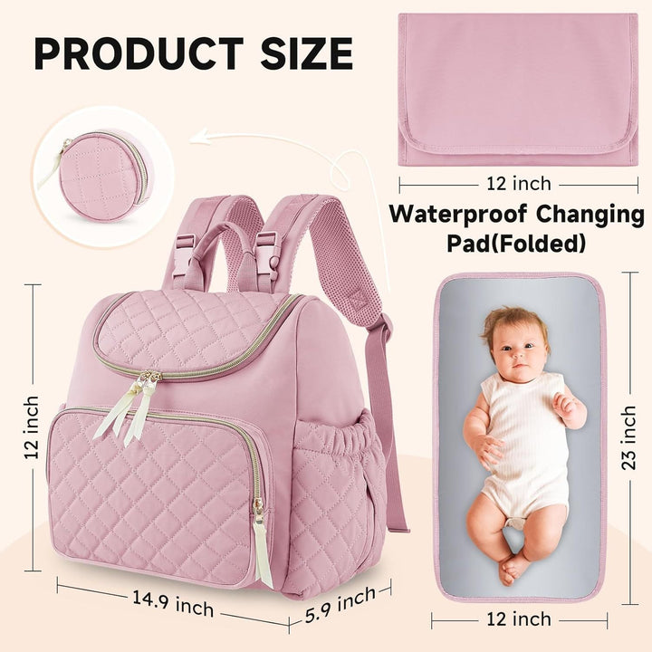 Practical backpack with integrated organizer Kalsten