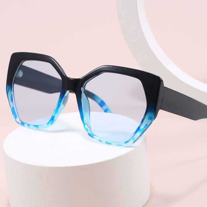Women oversized geometric sunglasses Kalsten