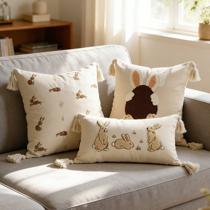 Women's pillowcase with cute bunny motif Kalsten