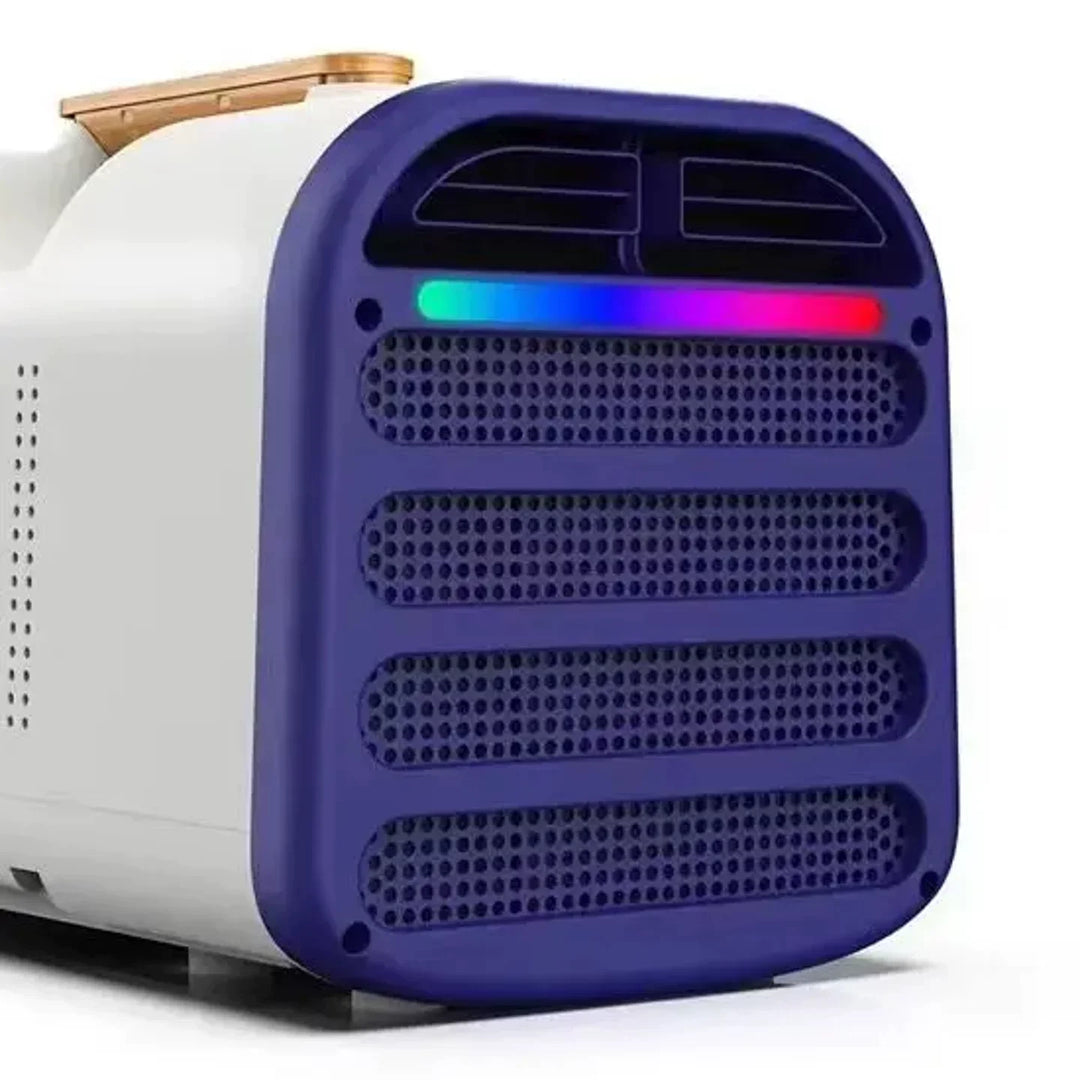 Unisex One Size personal desktop microclimate cooler and cleaner with bamboo carrying handle Kalsten
