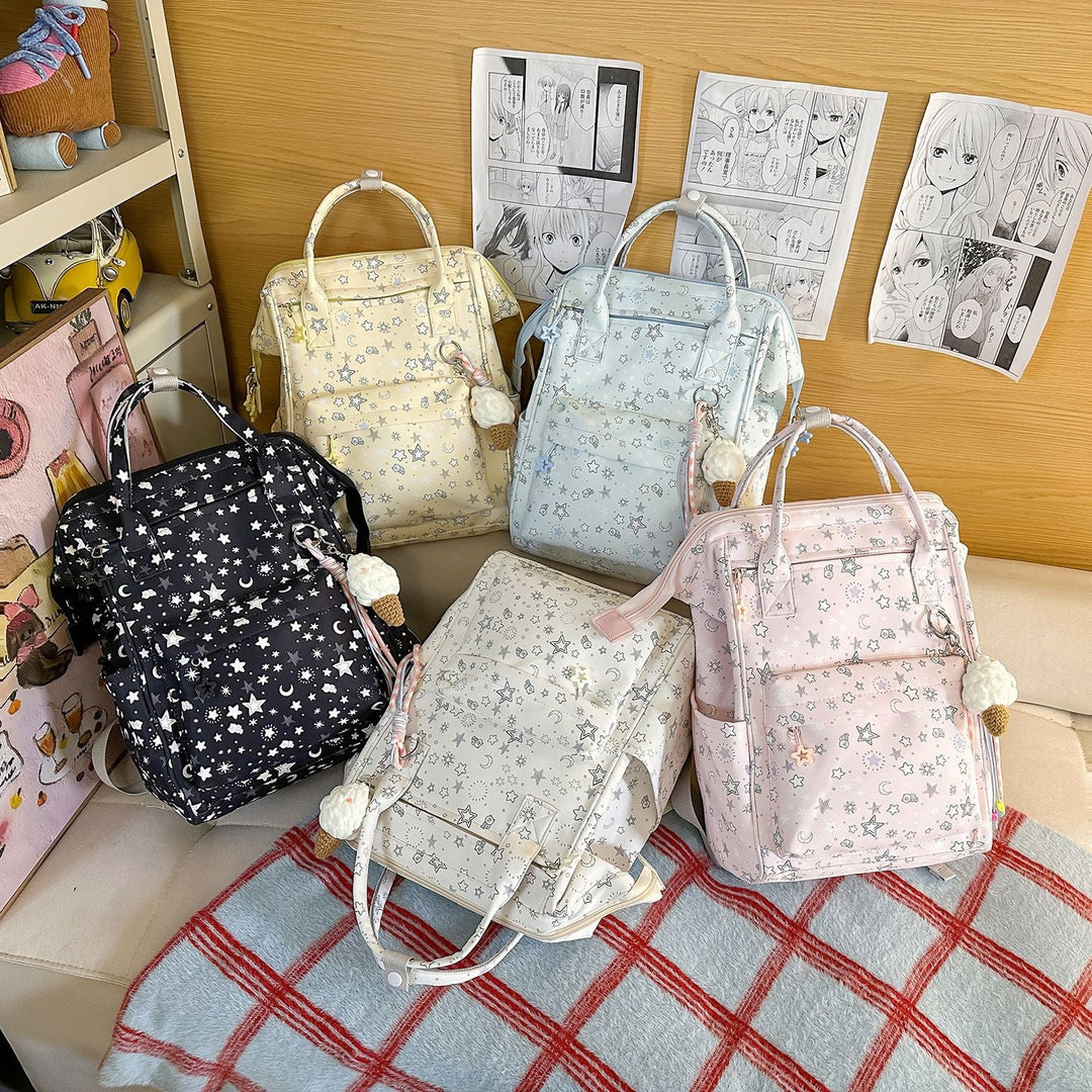 Stylish Star-Patterned Backpack Kalsten