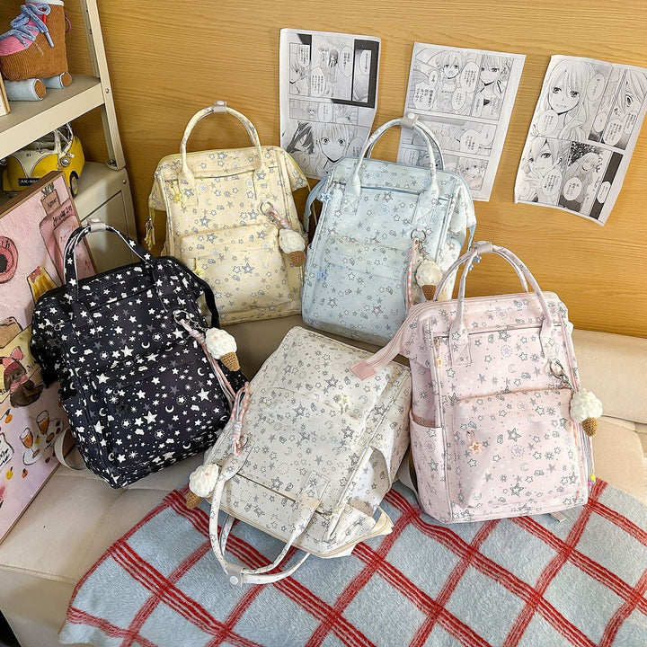 Stylish Star-Patterned Backpack Kalsten