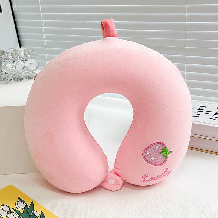 Women Neck Support Pillow with Artistic Animal Design Kalsten