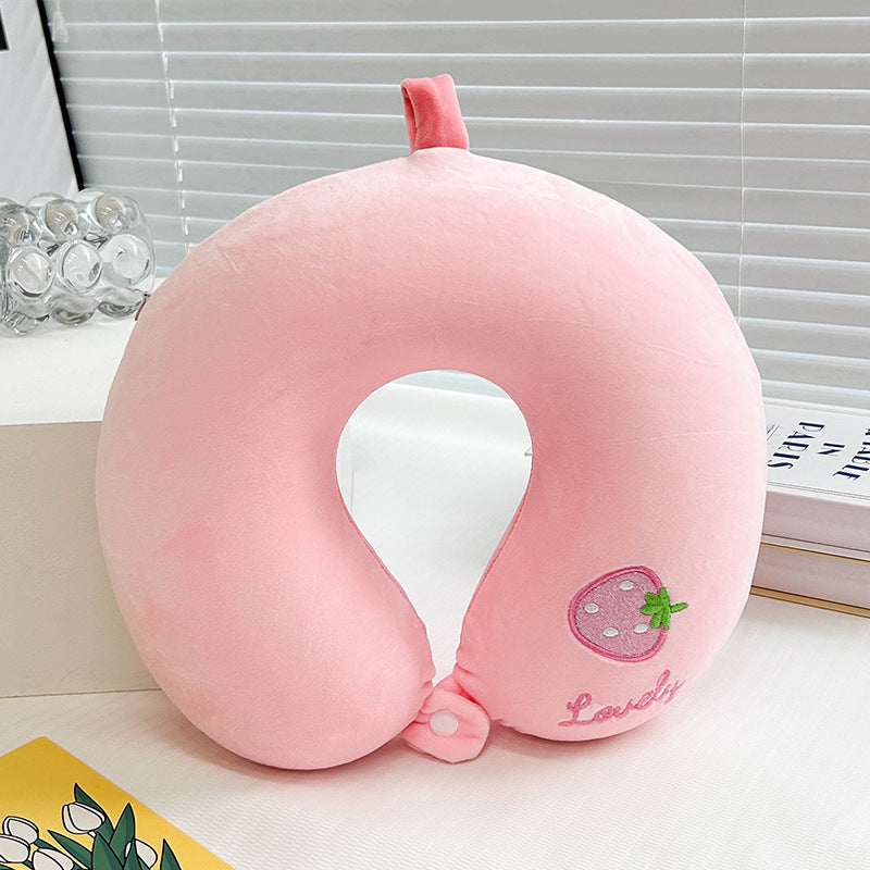 Ladies Travel Neck Support Pillow with Fruity Design Kalsten
