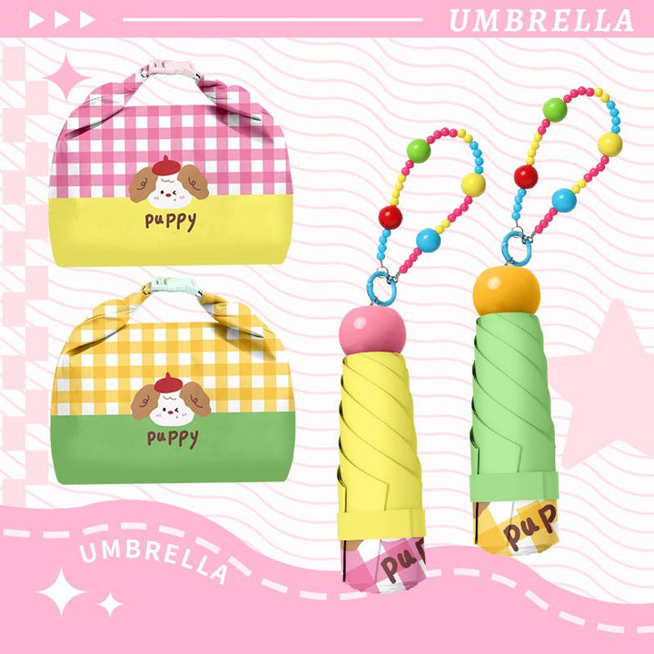 Women playful picnic folding umbrella Kalsten