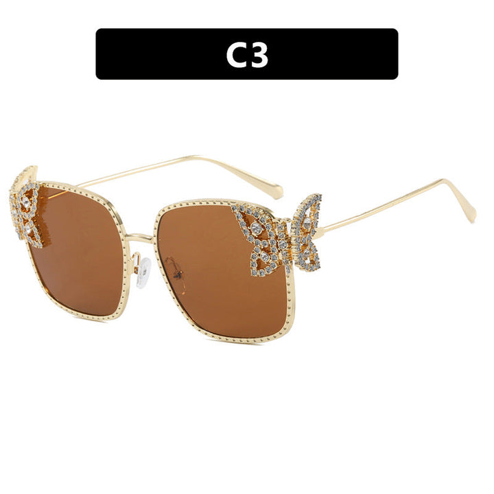 Ladies extravagant glasses with sparkling accents Kalsten