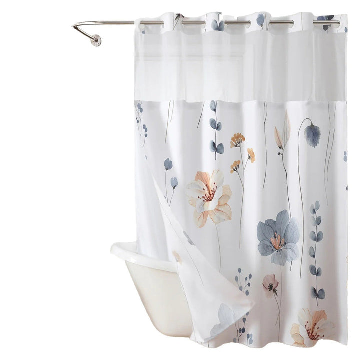 Artistic Floral Shower Curtain Kalsten