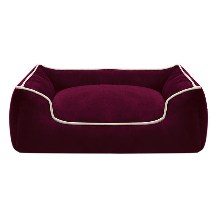 Premium Plush Bolstered Dog Bed