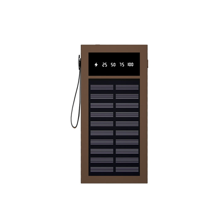 Portable Solar Power Bank with Digital Display and Innovative Charging Management Kalsten