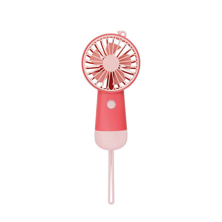 Women's portable handheld fan with ergonomic design and USB charging function Kalsten